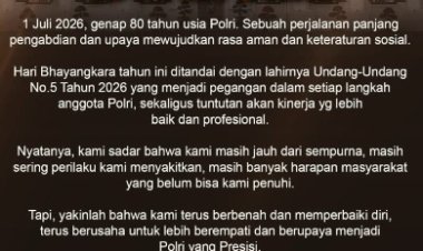 Kapolrestabes Surabaya KBP. Dr. Luthfie Sulistiawan, S.I.K., M.H., M.Si., Ungkap Mohon Doa dan Restu
