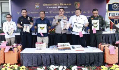 Polda Jatim, Ditreskrimsus Ungkap Tiga Perkara Dugaan Tindak Pidana Konservasi Sumber Daya Alam dan Ekosistem