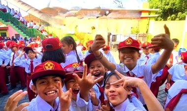 Menyambut Murid Baru, SDN Pepelegi 1 Tegaskan Peran Bersama Orang Tua dan Guru