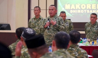 Bangun Soliditas Internal, Danrem Untoro: Kunci Keberhasilan Tugas