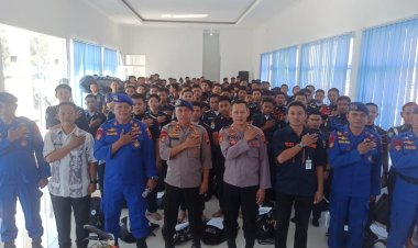 Siap Arungi Lautan! 100 Siswa SMKN 2 Rembang Dapat Bekal Khusus dari Satpolairud Polresta Pati