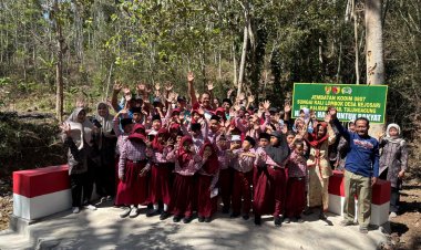 Jembatan Garuda di Desa Rejosari Kini Jadi Akses Andalan Warga