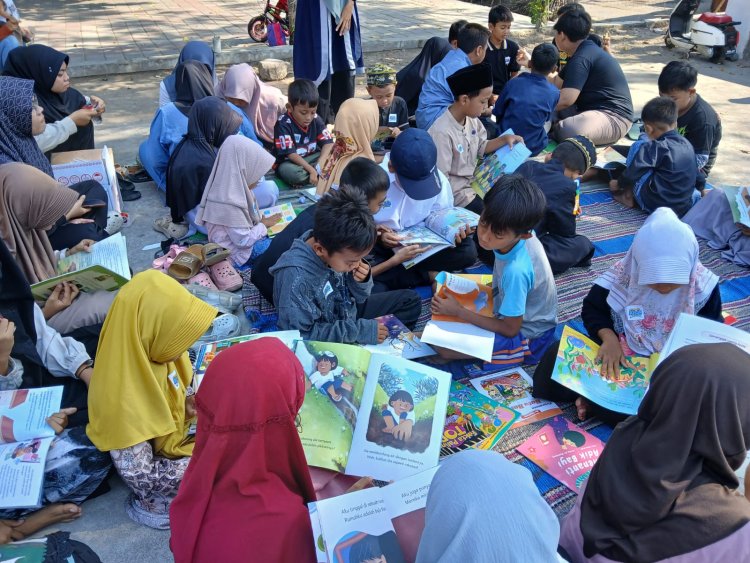 Liburan Sekolah Jadi Seru, Taman Abhirupa Disulap Jadi Ruang Bermain dan Belajar Anak