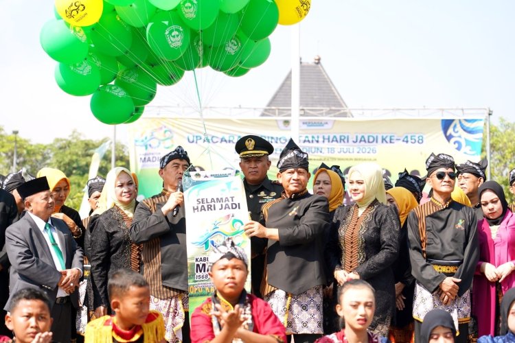 Danrem 081/DSJ Kolonel Arm Untoro Hariyanto: TNI Siap Dukung Pembangunan di Kabupaten Madiun