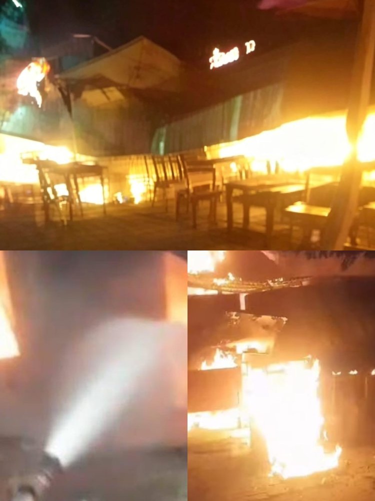 Tabung Gas Meledak, Si-Jago Merah Hanguskan Empat Bangunan di Dukuh Kupang