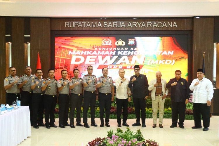 Sinergi Jaga Marwah Lembaga Negara, MKD DPR RI Kunjungi Polres Gresik Perkuat Kolaborasi dan Pengawasan TNKB Khusus