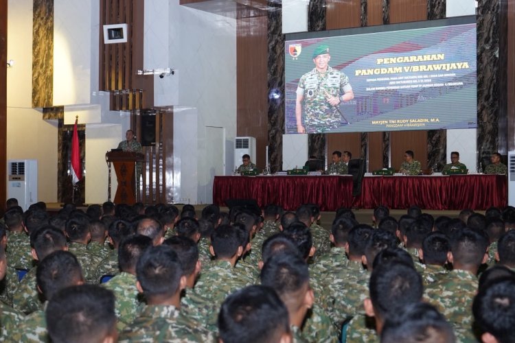 Pangdam V/Brawijaya Bekali 590 Personil Pengawak Brigif dan Yonif TP Jajaran Kodam V/Brawijaya