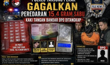 Satresnarkoba Polres Pelabuhan Tanjung Perak Surabaya Gagalkan Peredaran 15,4 Gram Sabu, Kaki Tangan Bandar DPO Ditangkap