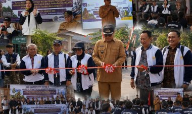 Resmikan Jl. Unitomo, Rektorat Dukung Potensi Bejijong