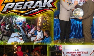 Kapolres Pelabuhan Tanjung Perak Surabaya AKBP Irwan Kurniawan AZ, S.H., S.I.K., M.Si., Serap Aspirasi Warga Lewat Cangkrukan Jogo Perak