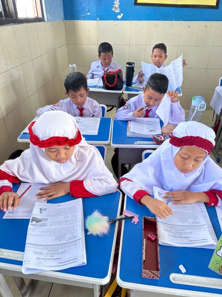 Gali Potensi dan Nalar Kritis, Siswa SD Muhammadiyah 13 Surabaya Antusias Ikuti Asesmen Sains 2026 KPM
