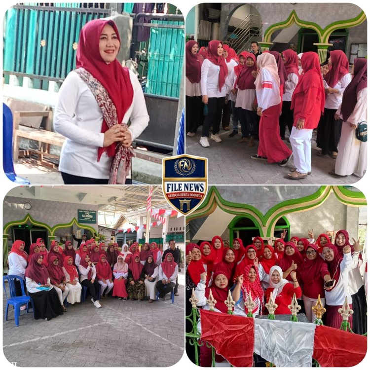 MERIAHKAN HUT RI KE-81 Dengan Anggota DPD RI  Dr. Hj. Lia Istifhama, S.H.I., S.Sos., M.E.I., Turun Langsung ke Tengah Warga
