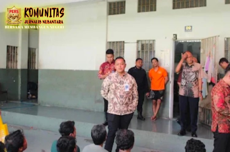 Rutan Kelas I Surabaya Gelar Operasi Penggeledahan Blok Hunian, Lawan Narkoba
