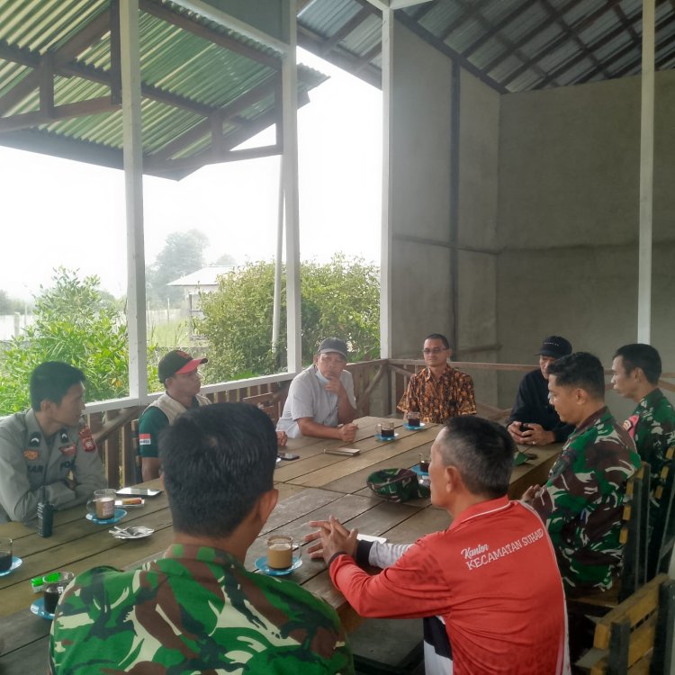Cegah Karhutla di Kapuas Hulu, Koramil 1206-15/Suhaid Ingatkan Bahaya Sepele Puntung Rokok