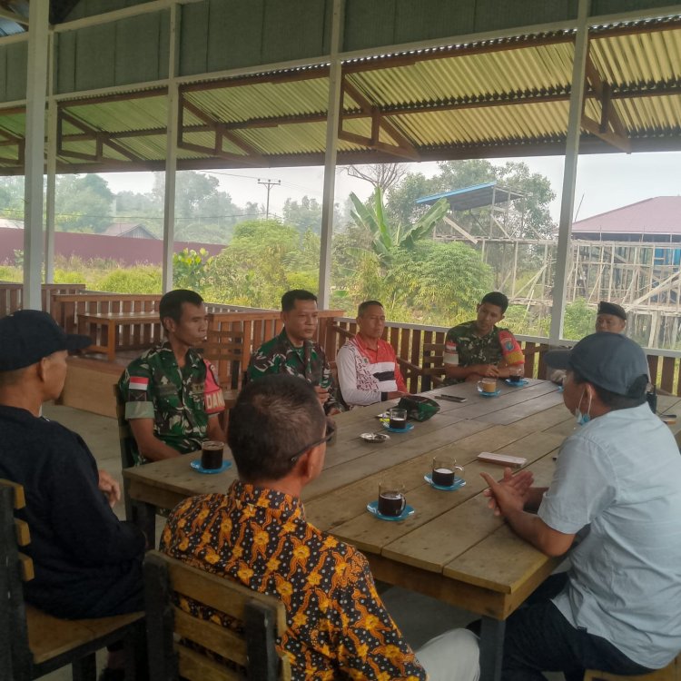 Cegah Karhutla di Kapuas Hulu, Koramil 1206-15/Suhaid Ingatkan Bahaya Sepele Puntung Rokok
