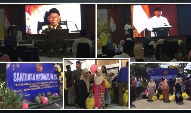 Santunan Nasional Ke-22 sekaligus tasyakuran memperingati HUT ke-26 DHILAAL BERKAT ROHMAT ALLOH SHIDDIQIYYAH (DHIBRA Pusat)