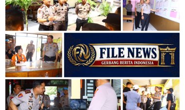 Pastikan Pelayanan Masyarakat Optimal, Kapolres Gresik Cek Polsek Jajaran dan Sat Polairud
