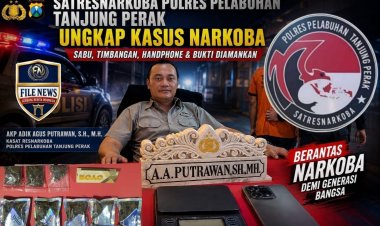 Modus Baru Via Instagram! Satreskoba Polres Pelabuhan Tanjung Perak Ringkus Pengedar Ganja Kering di Sawahan