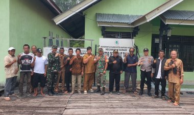 Cegah Karhutla di Kalimantan Meluas, Kapten Tri dari Korem 081/DSJ Ingatkan Warga Soal Bahaya Api
