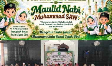 Peringati Maulid Nabi 1448 H, MI Al Aziez Berkomitmen Cetak Generasi Berilmu dan Berakhlak Mulia