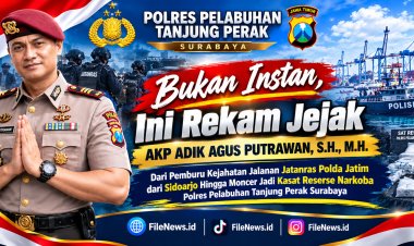 Bukan Instan, Ini Rekam Jejak AKP Adik Agus Putrawan, S.H., M.H. : Dari Pemburu Kejahatan Jalanan Jatanras Polda Jatim dari Sidoarjo Hingga Moncer Jadi Kasat Reserse Narkoba Polres Pelabuhan Tanjung Perak Surabaya