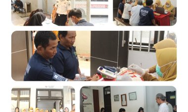 Rutan Kelas I Surabaya Skrining TBC Terintegrasi Cek Kesehatan Gratis, Bersinergi dengan Dinas Kesehatan Sidoarjo dan Puskesmas Wilayah Sidoarjo