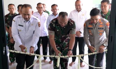 Resmikan Masjid Al-Mubarok, Danrem Untoro Dorong Prajurit Perkuat Keimanan