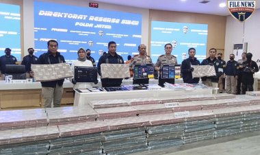 Polda Jatim Ditressiber Bongkar Jaringan Investasi Bodong Rp12,9 Miliar, Terkait Malaysia-Vietnam