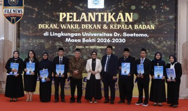 Babak Baru Kepemimpinan UNITOMO, YPCU Lantik Pimpinan Fakultas dan Kepala Badan Periode 2026-2030