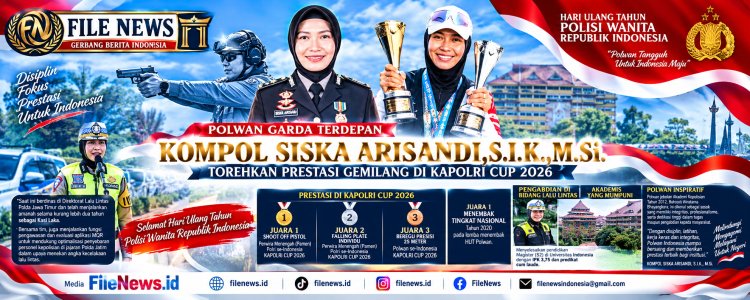 POLWAN GARDA TERDEPAN, KOMPOL SISKA ARISANDI, S.I.K., M.Si., TOREHKAN PRESTASI GEMILANG DI KAPOLRI CUP 2026