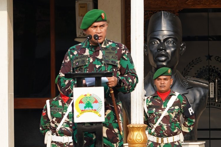 Pangdam Rudy Tekankan Kesiapsiagaan Hadapi Bencana dan Percepat Program Pembangunan