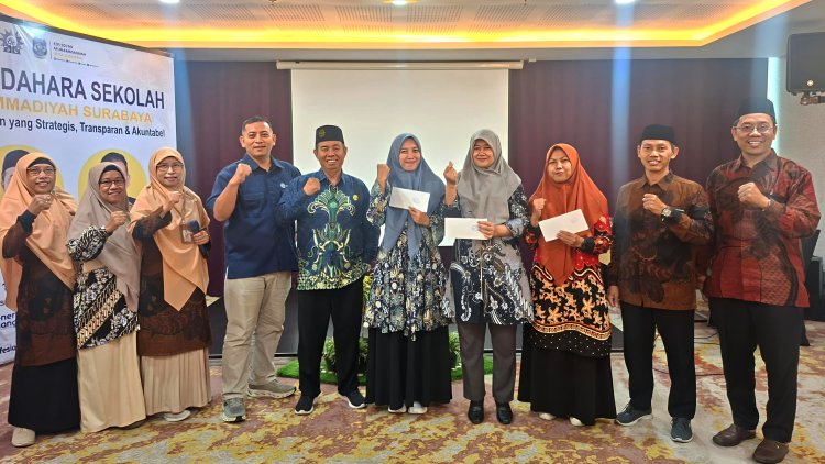 Bendahara SD Muhammadiyah 13 Surabaya Raih Juara 1 Pelatihan K3S