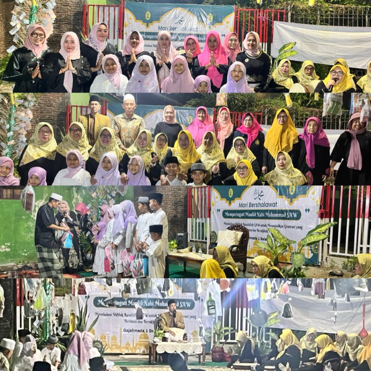 Mari Bersholawat Semarakkan Memperingati Maulid Nabi Muhammad SAW 1448 H 2026 M di Gajah Mada 1 Dalam, Surabaya