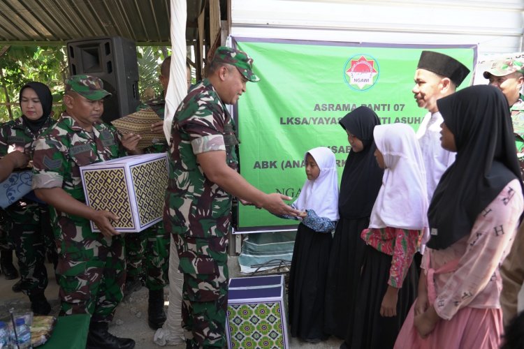 Peduli Disabilitas dan ABK, Korem 081/DSJ Renovasi Panti Asuhan Ngawi Al Munawwarah