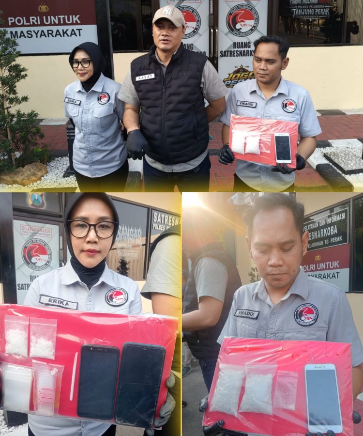 Polres Pelabuhan Tanjung Perak Surabaya, Satresnarkoba Membedah Operasi Dua Jaringan Sabu, Gulung Jaringan Sabu, Satu Tersangka Terancam Seumur Hidup