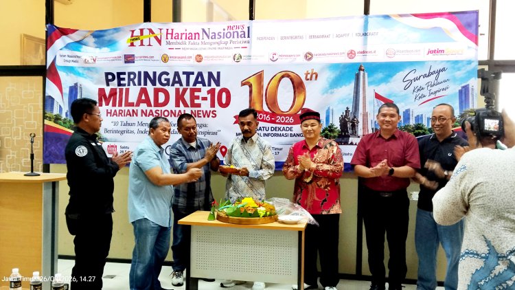 Satu Dekade Harian Nasional News, Merawat Integritas Pers di Tengah Banjir Informasi