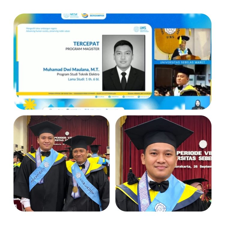Anggota Korem 081/DSJ Jadi Lulusan Tercepat Program Magister UNS