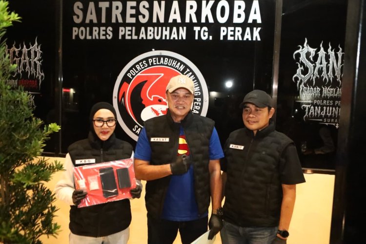 Polres Pelabuhan Tanjung Perak Surabaya, Satresnarkoba Ungkap Kasus Sabu 8,483 Gram Disimpan di Rumah, Pria 51 Tahun di Sawah Pulo Ditangkap