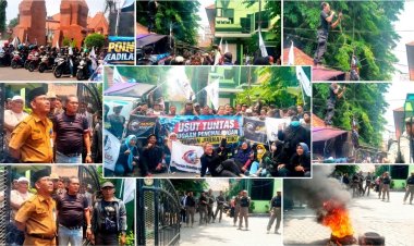 Audiensi Dinilai "Dongeng", Massa Barata Persada Layangkan Ultimatum ke Disdikbud Sidoarjo