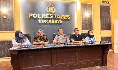 Satres PPA-PPO Polrestabes Surabaya Ungkap Kasus Diduga Tindak Pidana Anak Kekerasan Berujung Kematian 