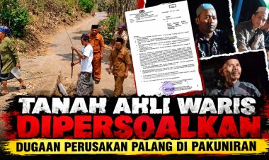 Dugaan Perusakan Palang Dari Status Jalan Setapak Yang Diklaim Oleh Oknum Warga , Ahli Waris Tegas Tolak Untuk Hiba Kedesa Pakuniran
