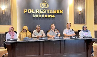 Konferensi Pers Polrestabes Surabaya: Penanganan Kasus Hukum Anak Kedepankan Aspek Keadilan dan Masa Depan