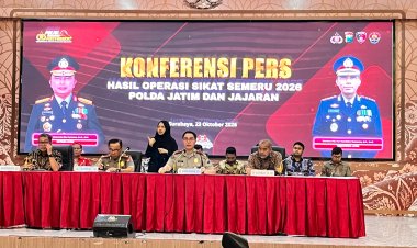 Operasi Sikat Semeru 2026, Polda Jatim Ungkap 1.345 Kasus dan Amankan 1.212 Tersangka!