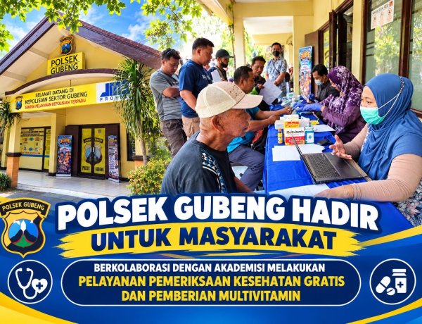 Polsek Gubeng, Dosen TLM Umsura, dan Klinik Unair Kolaborasi Hadirkan Pemeriksaan Kesehatan Gratis bagi 200 Pejuang Jalanan
