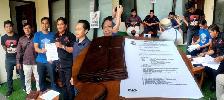 Intimidasi Pers, PT Cakrawala Global Indonesia Persada Layangkan Surat Aksi Demo ke Polresta Sidoarjo