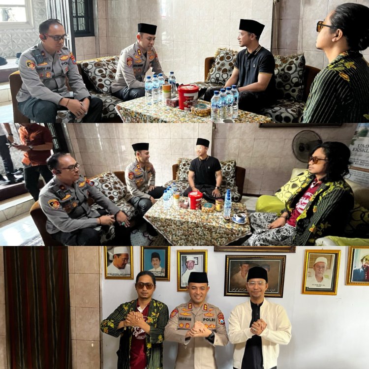Kapolres Pasuruan AKBP Irawan Setyono, S.H., S.I.K., M.H., Silaturahmi ke Kediaman Gus Romy Syib