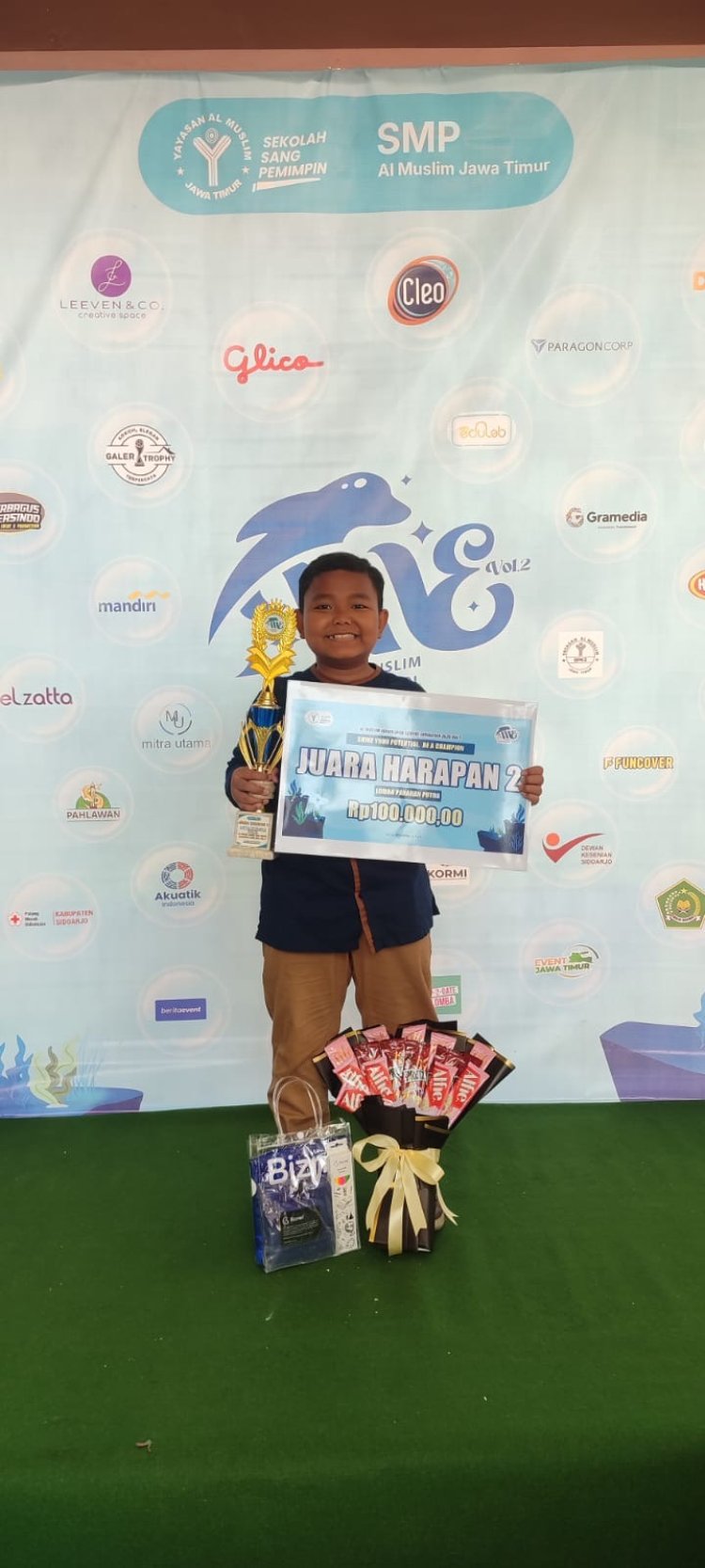 Sabet Juara Harapan 2 Panahan Surabaya-Sidoarjo, Ahmad Hisyam harumkan nama SD Muhammadiyah 13 Surabaya