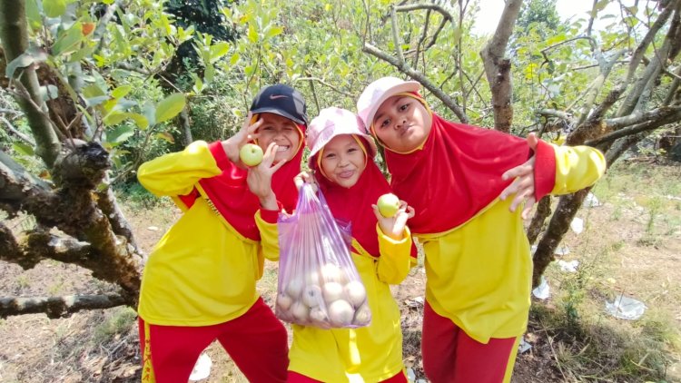 Belajar dari Alam: Siswa SD Muhammadiyah 13 Surabaya Petik Apel dan Jelajah Selecta di Batu