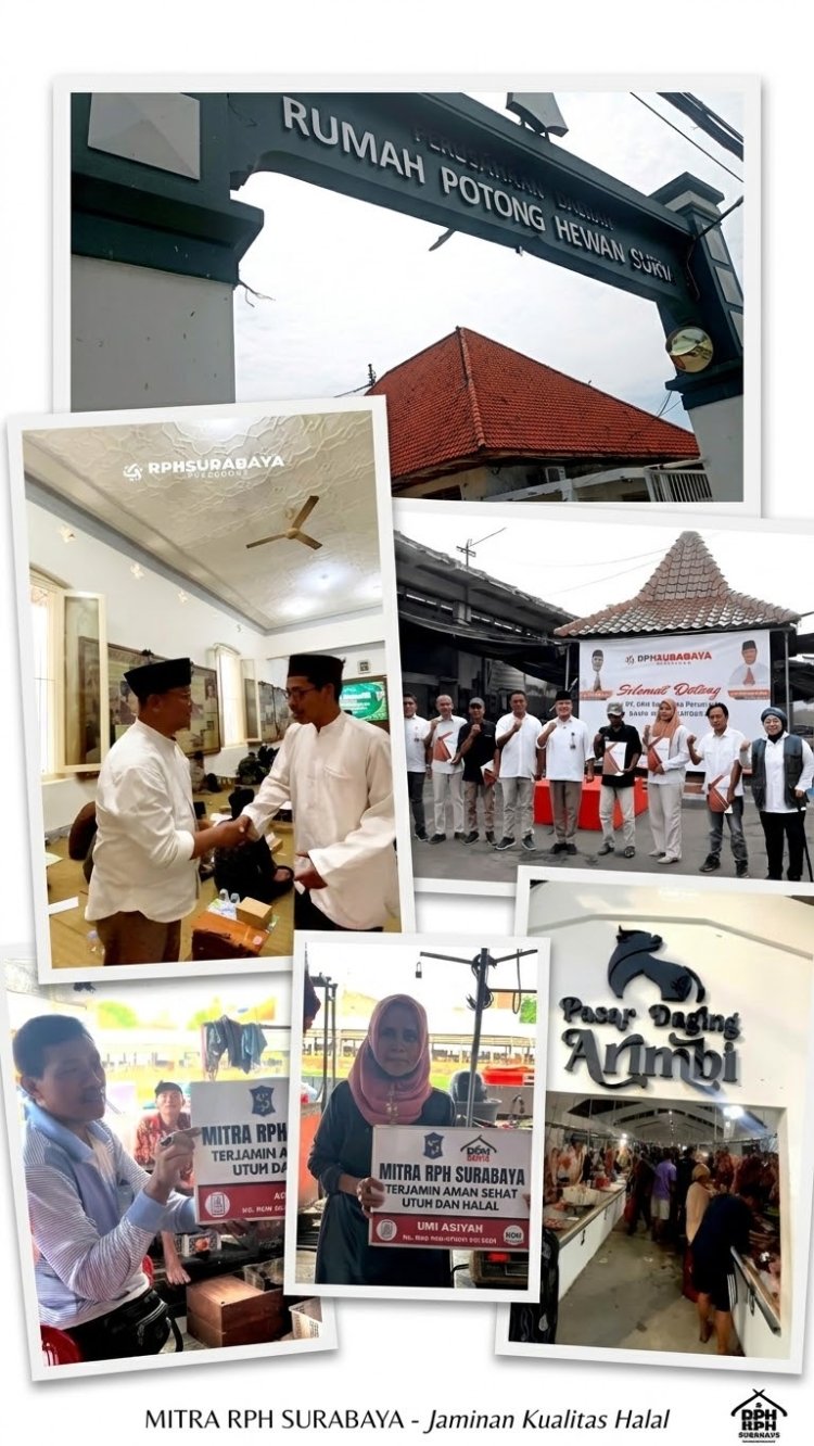Papan Mitra RPH Surabaya: Langkah Nyata Melindungi Pangan Warga (oleh: M. Isa Ansori Wakil Ketua ICMI Jatim dan Dewan Penasehat LHKP PD Muhammadiyah Surabaya)