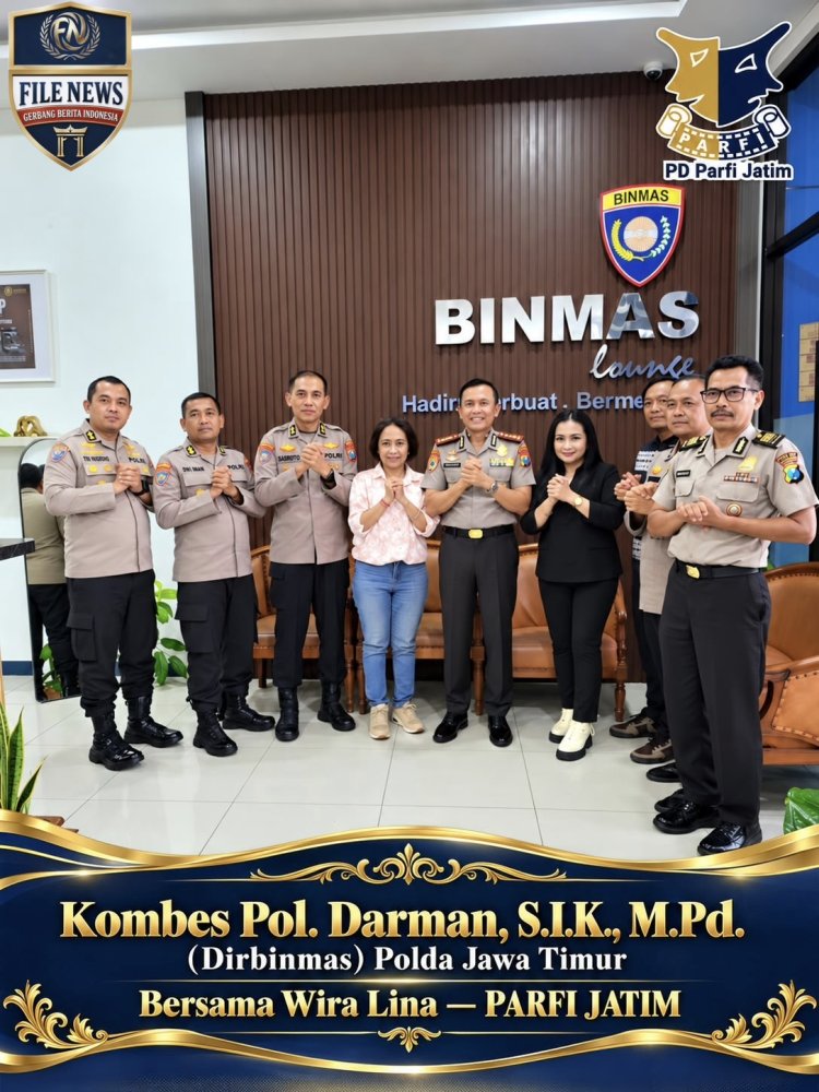 Membumikan Edukasi Kamtibmas Lewat Seni: Sinergi Ditbinmas Polda Jatim dan PD PARFI Jatim